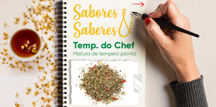 Sabores e saberes - Tempero do Chef 1